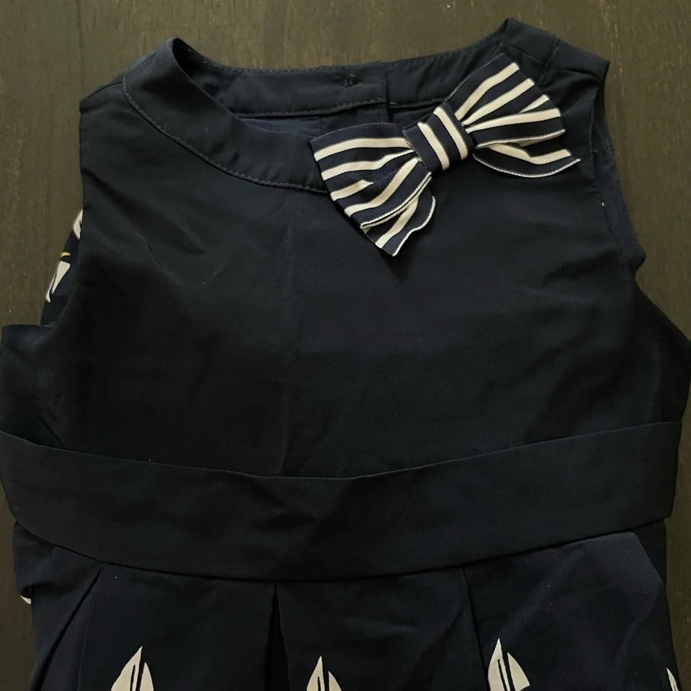 Janie and Jack Sailboat Print Dress